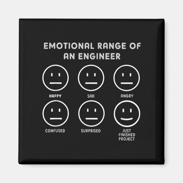 Imã Engenharia Engraçada, Intervalo Emocional De Um En (Frente)