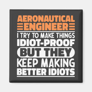 Imã Engenheiro Aeronáutico Eu Tento Fazer Coisas Idiot
