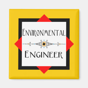 Imã Engenheiro Ambiental Linha Decorativa