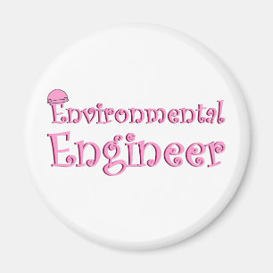 Imã Engenheiro ambiental rosa