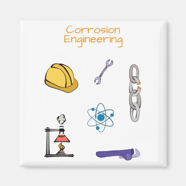 Imã Engenheiro de corrosão Engenharia química (Frente)