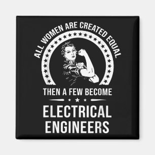 Imã Engenheiro Elétrico Para Mulheres É Criado Igual