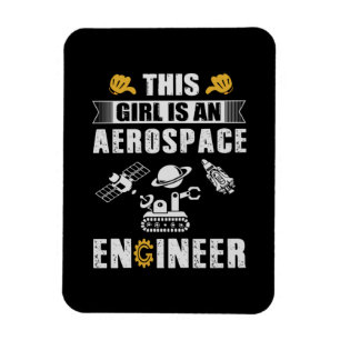 Ímã Engenheiro Esta Garota É Um Engenheiro Aeroespaci