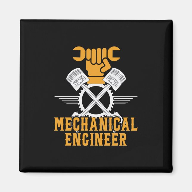 Imã Engenheiro mecânico do engenheiro (Frente)