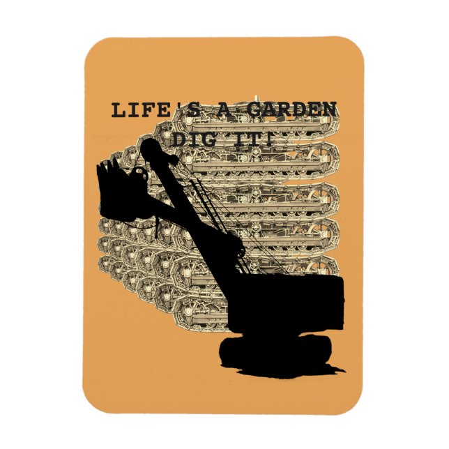 Ímã Engenheiro operacional Northwest Shovel vive uma s (Vertical)