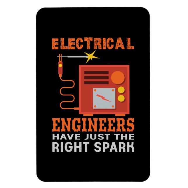 Ímã Engenheiros Elétricos De engenheiro Têm Apenas A C (Vertical)