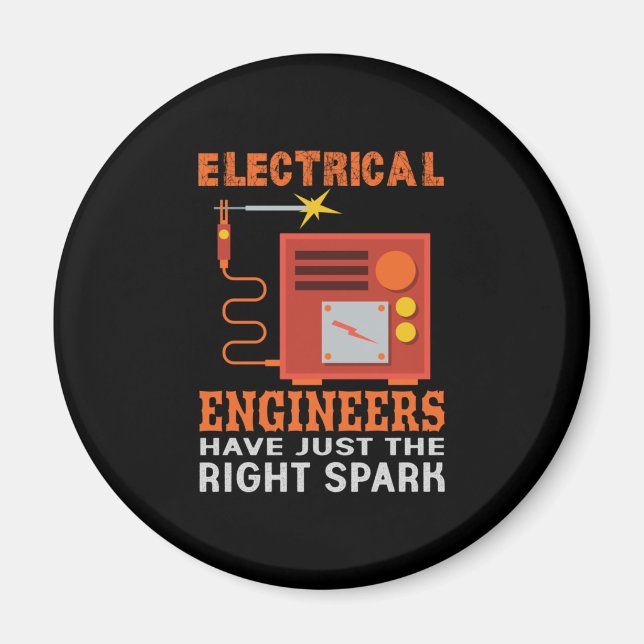 Imã Engenheiros Elétricos De engenheiro Têm Apenas A C (Frente)
