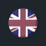 Imã England Flag, Reino Unido Excelente<br><div class="desc">England Flag,  Excelente UK Flag magnet. O sinalizador é feito com imagens de pedras de Gema: O fundo azul é formado por aperitivos azuis retangulares. As listras vermelhas são rubis em forma retangular. As Estrelas são Ouros.</div>