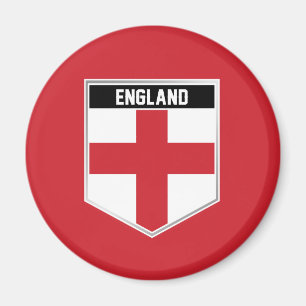 Imã England Flag Shield