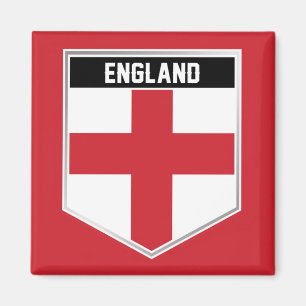 Imã England Flag Shield Magnet