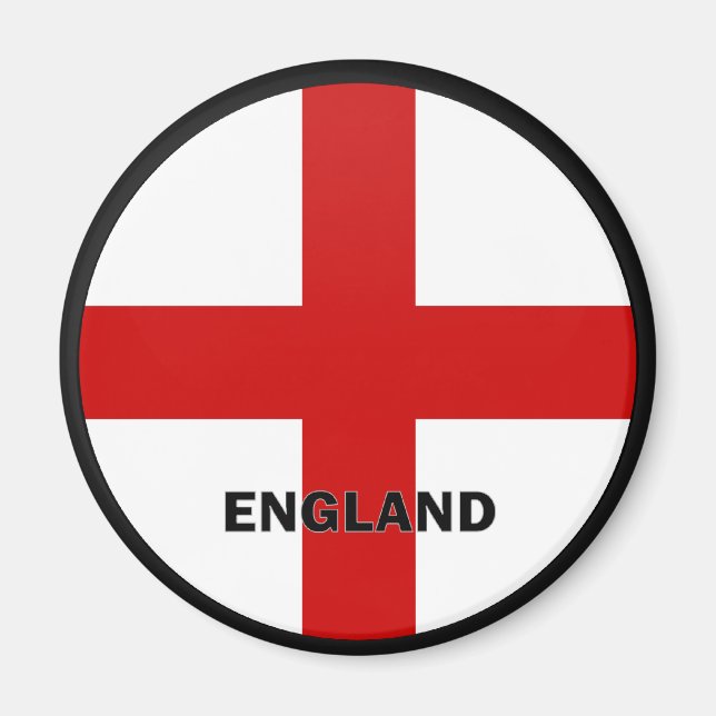 Imã England Roundel Quality Flag (Frente)