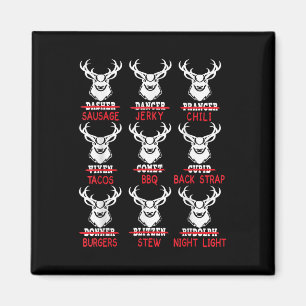 Imã Engraçada Caça Papais noeis Tee Men Hunter Chri