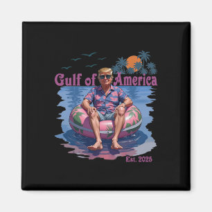 Imã Engraçada Camisa Do Golfo Dos Eua América 2025 Me