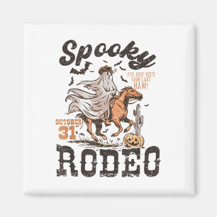 Imã Engraçada Festa do Halloween Ocidental Spooky Rode