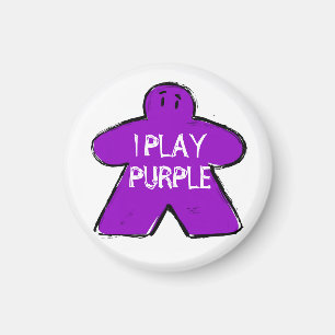 Imã Engraçada Frase Grunge Conselho Roxo
