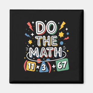 Imã Engraçado 100 Dias Equação Matemática Escolar Faça
