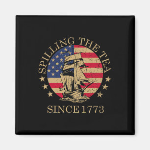 Imã Engraçado 4 De Julho Esmagando O Chá Desde 1773 Qu