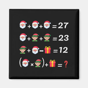 Imã Engraçado 67 Meme Natal Professor de Matemática Pa