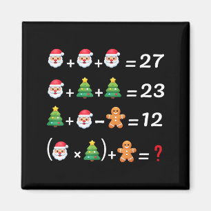 Imã Engraçado 67 Meme Natal Professor de Matemática Pa