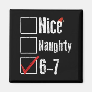 Imã Engraçado 6-7 Meme Legal Indecente 67 Natal Rotaçã