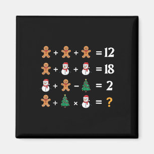 Imã Engraçado 6 7 Meme Natal Ordem de Operações Matemá