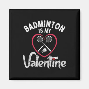 Imã Engraçado Badminton É Meu Jogador De Treinador De 