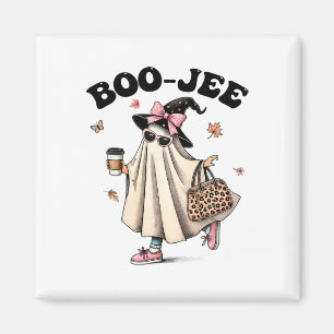 Imã Engraçado Boo Jee Ghost Halloween Boo Jee Ghost Sp