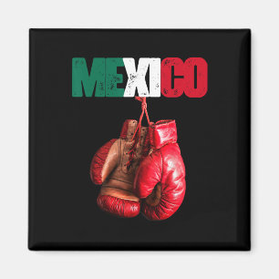 Imã Engraçado Boxing - Adoro Boxear o México