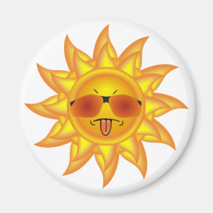 Imã Engraçado, Calor de Verão, Sol - Muito Atitude Que