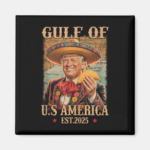 Imã Engraçado Camisa Americas Golfo Pérsico 2025 Trump