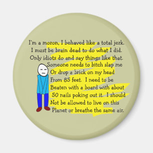 Imã Engraçado Cartões e Cadeias-Chave