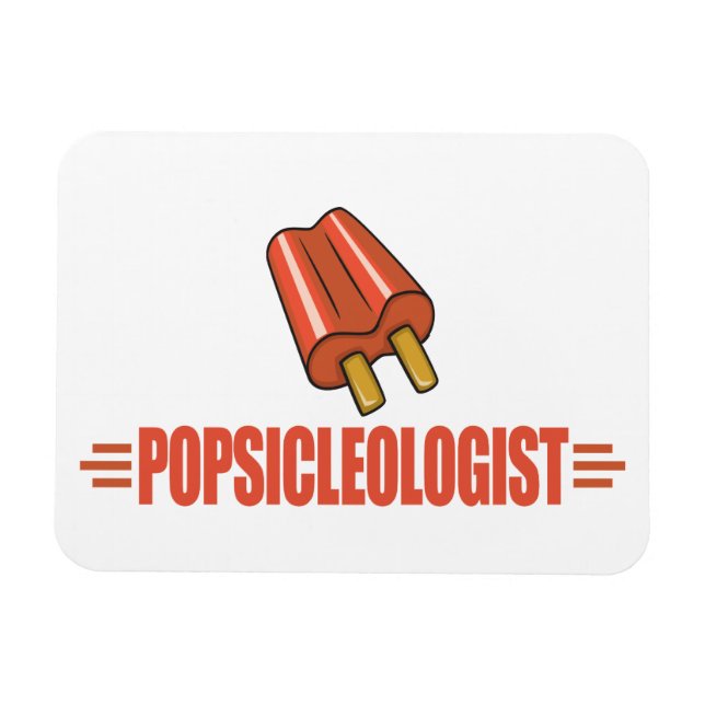 Ímã Engraçado Cherry Popsicle Lover (Horizontal)