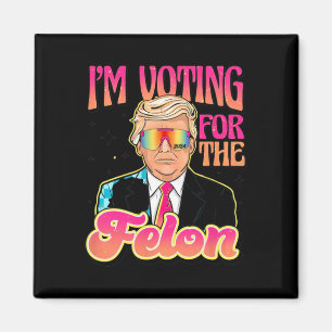 Imã Engraçado Com O Voto Cruel 4 Trump 2024 Presentes