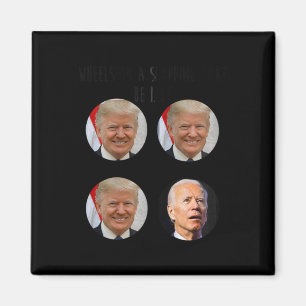 Imã Engraçado Comprar Carrinho Trump Biden Votação