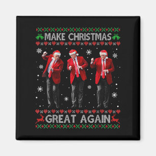 Imã Engraçado Dança Trump Torne o Excelente de Natal n