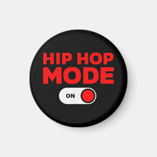 Imã Engraçado Design de Hip Hop para Homens Homens 90