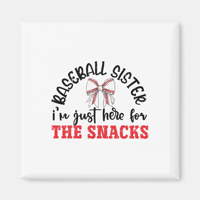 Imã Engraçado Dia de Jogo Irmã Bysebyll Estou Aqui Par (Frente)