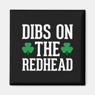Imã Engraçado Dia de São Patrício Irlandês Shamrock Di