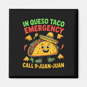 Imã Engraçado Dizer "Cinco de Mayo, mexicano Taco Fies