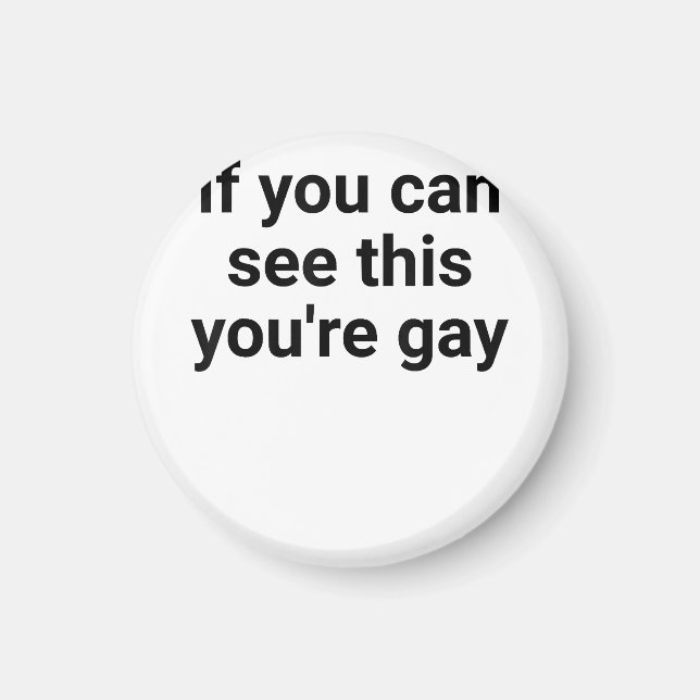 Imã Engraçado Dizer Que Homens Orgulham Gay Se Você Po (Frente)