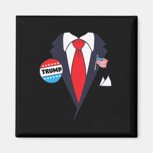 Imã Engraçado Donald Trump Halloween Figurume - Tee de