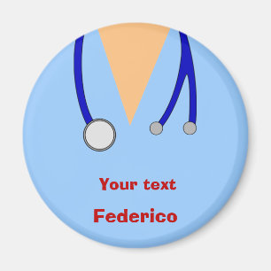 Imã Engraçado esfrega o design lunático das