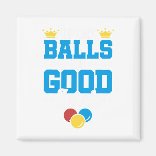 Imã Engraçado Esfregar Meu Jogador De Piscina De Bilha