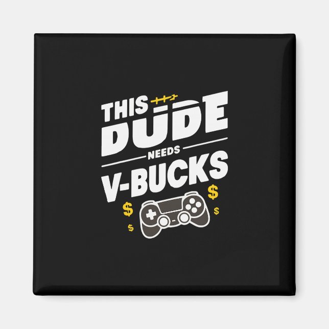 Imã Engraçado, esse cara precisa de V-bucks Trabalhará (Frente)