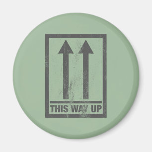 Imã Engraçado este sinal para cima