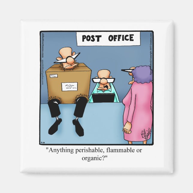 Imã Engraçado estocar Coisas Humorosas (Frente)