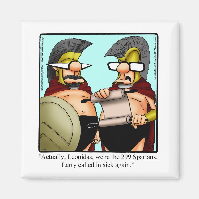 Imã Engraçado estocar Coisas Humorosas (Frente)