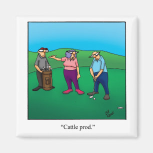 Imã Engraçado estocar o idiota do Humor do Golfe