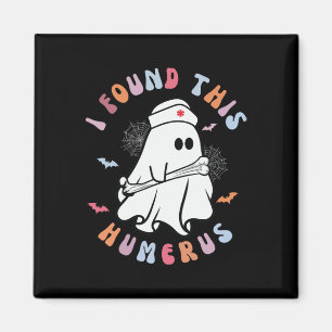 Imã Engraçado Eu Encontrei Este Humero Boo Ghost Hallo