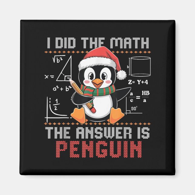 Imã Engraçado Eu Ter Feito Matemática A Resposta É Pen (Frente)